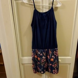 Blue summer dress